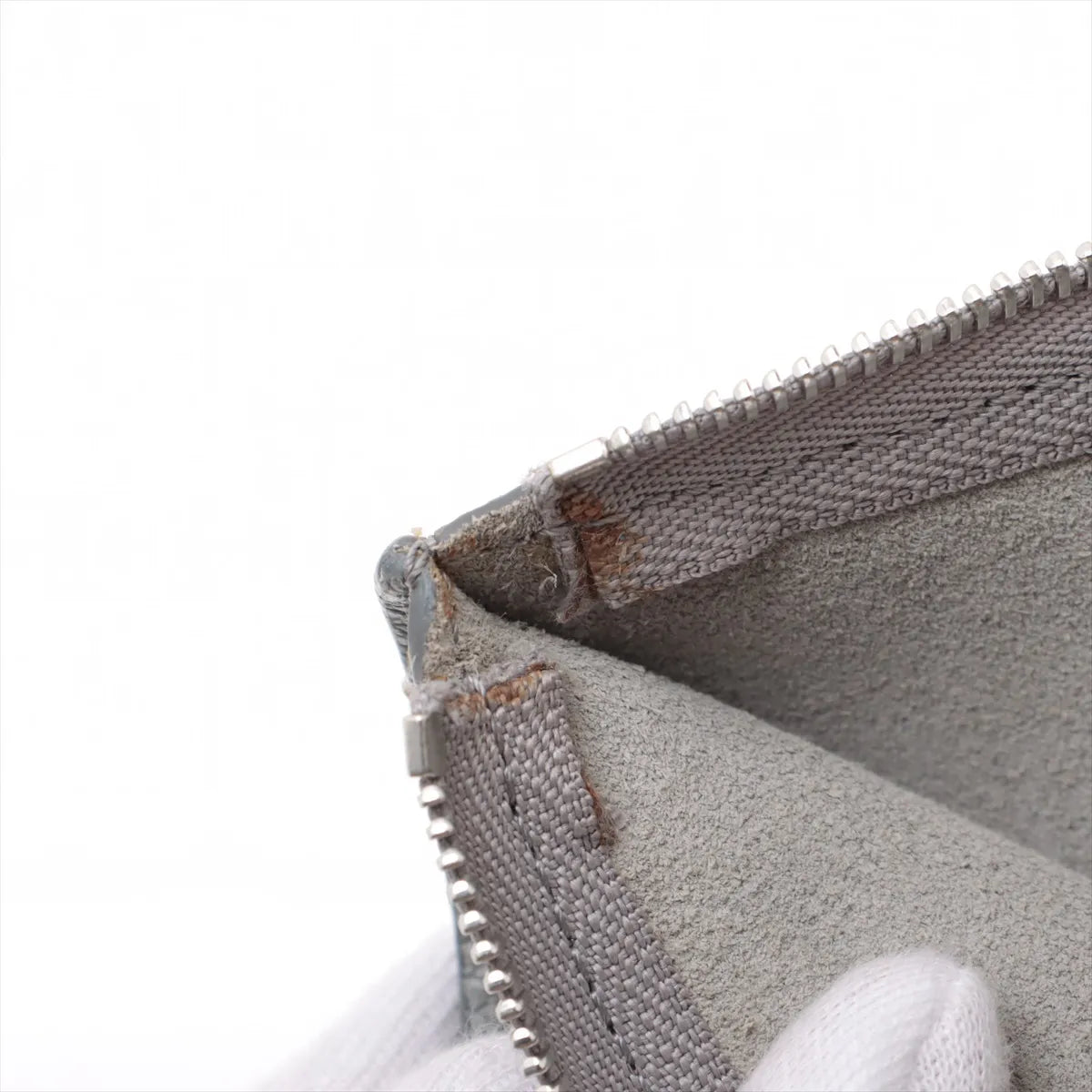 Second Hand Celine Big Bag Bucket Leather Handbag Gray