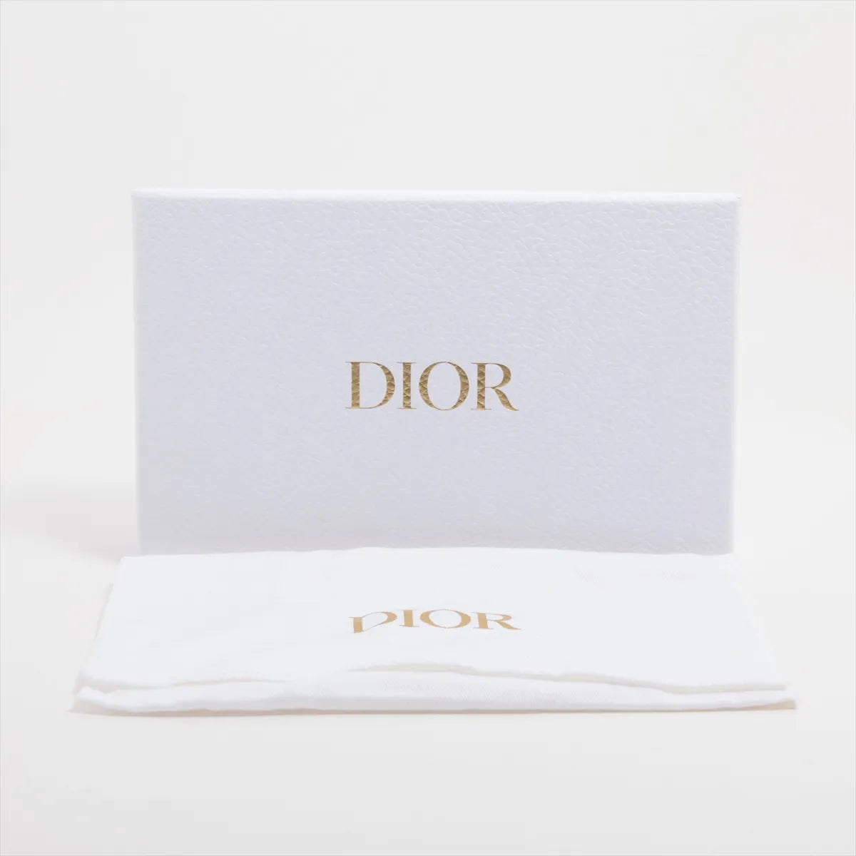 Christian Dior Oblique Canvas Leather Phone Chain Shoulder Bag Navy Blue