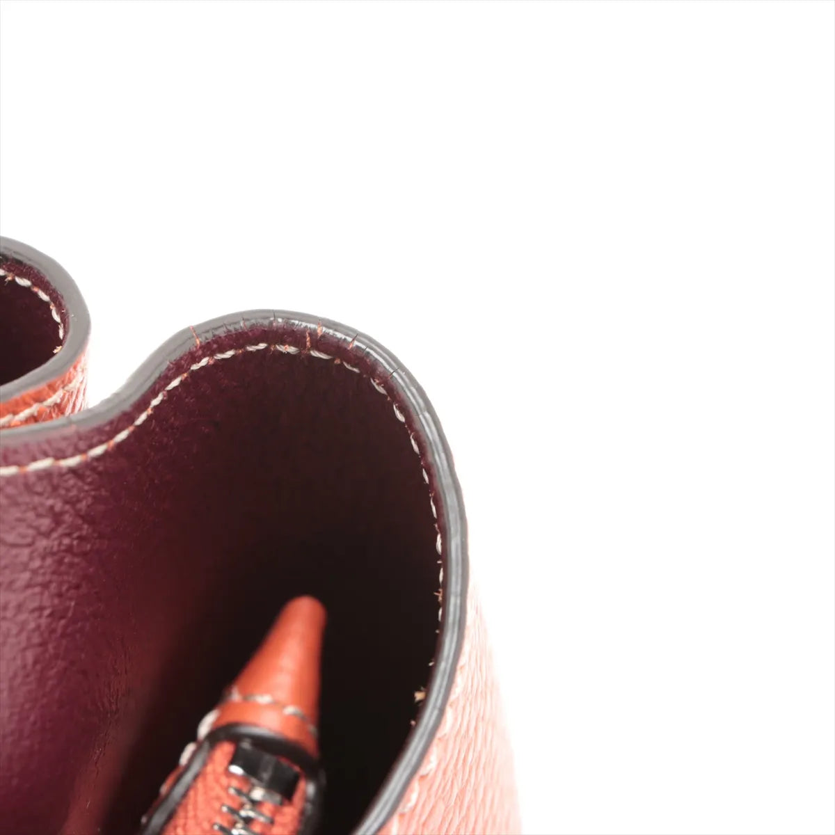 Tod's T Timeless Leather Two-Way Shoulder Bag Orange