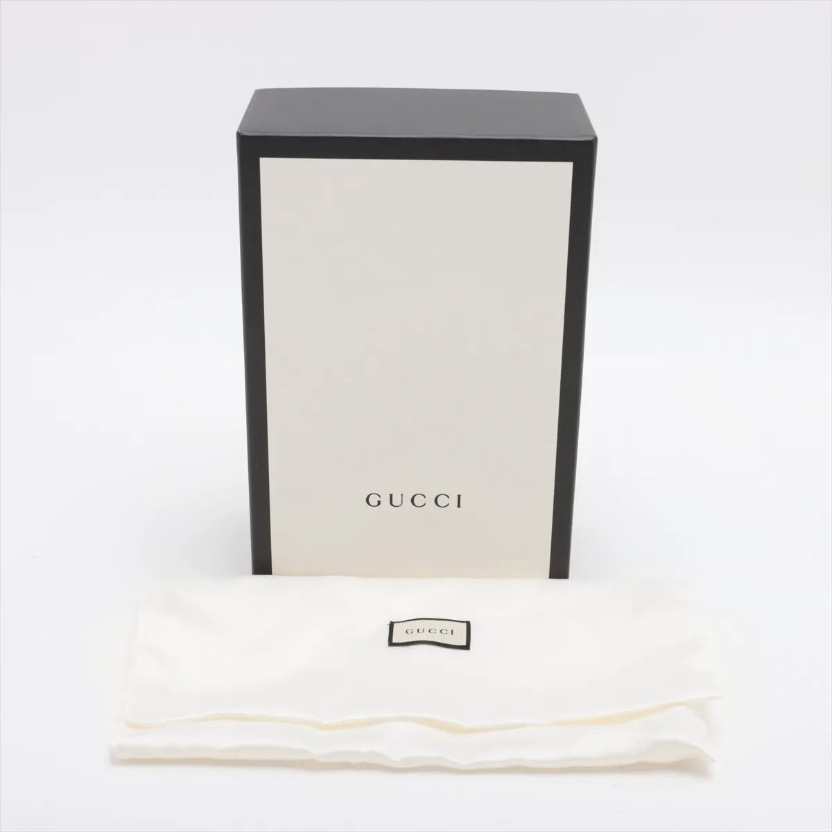 Gucci Dionysus Leather Chain Wallet Gray