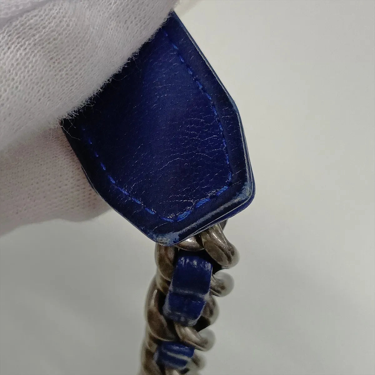 Chanel CHANEL 19 Lambskin Wallet on Chain Blue