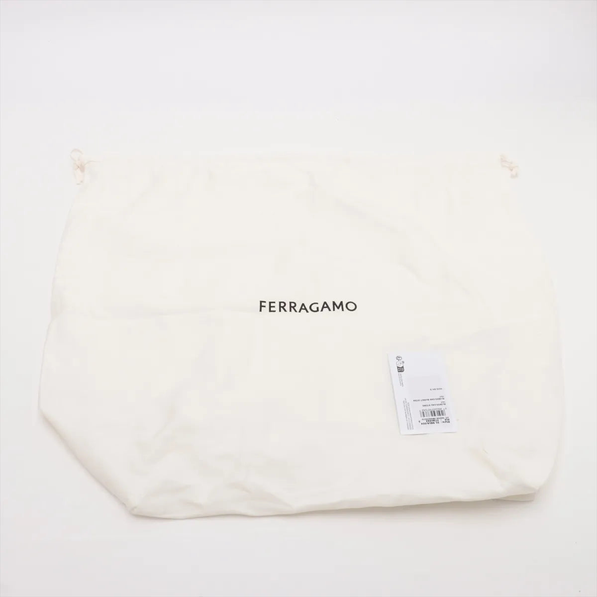 Ferragamo Hug Leather Handbag Beige
