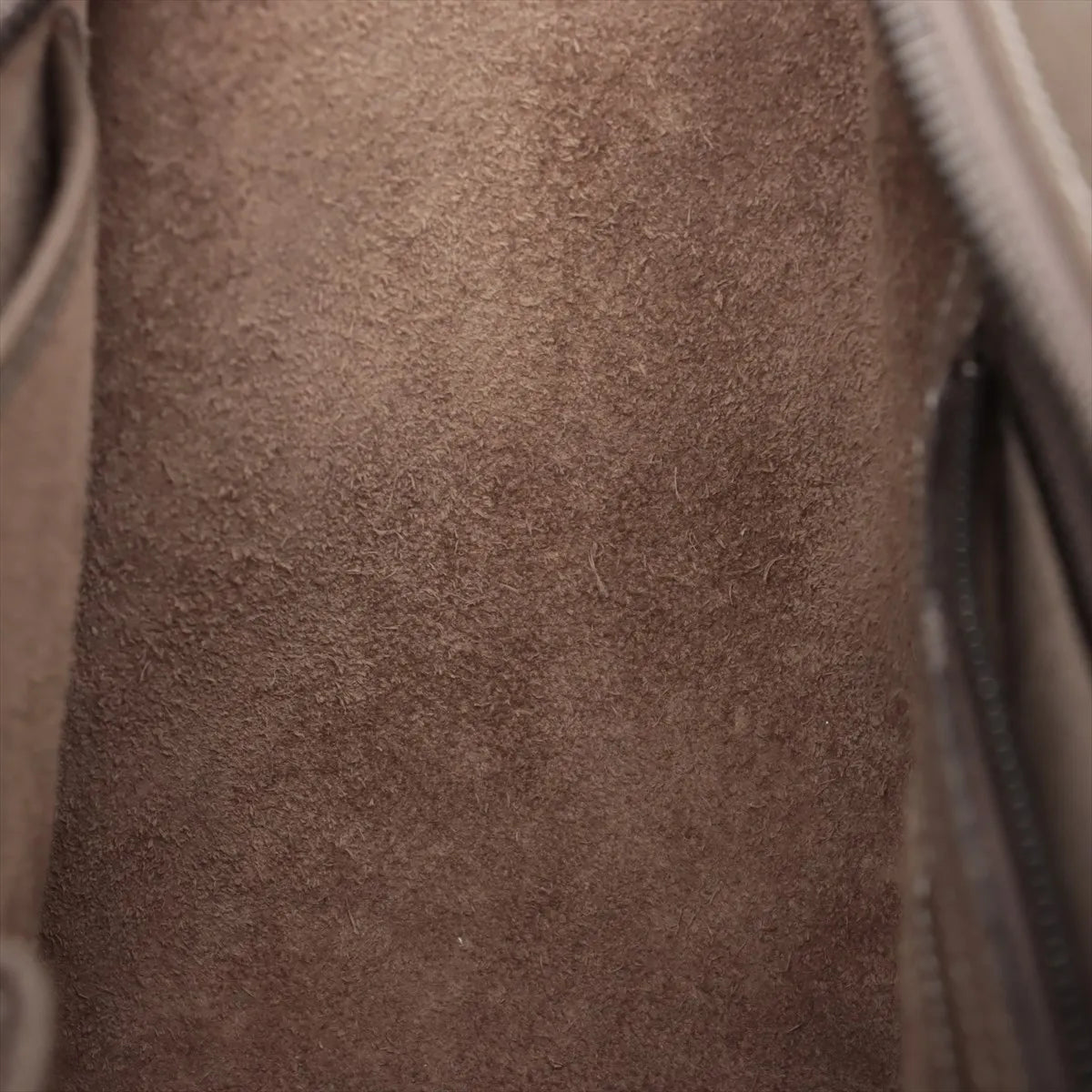 Best Second Hand Celine Luggage Micro Leather Shopper Handbag Greige