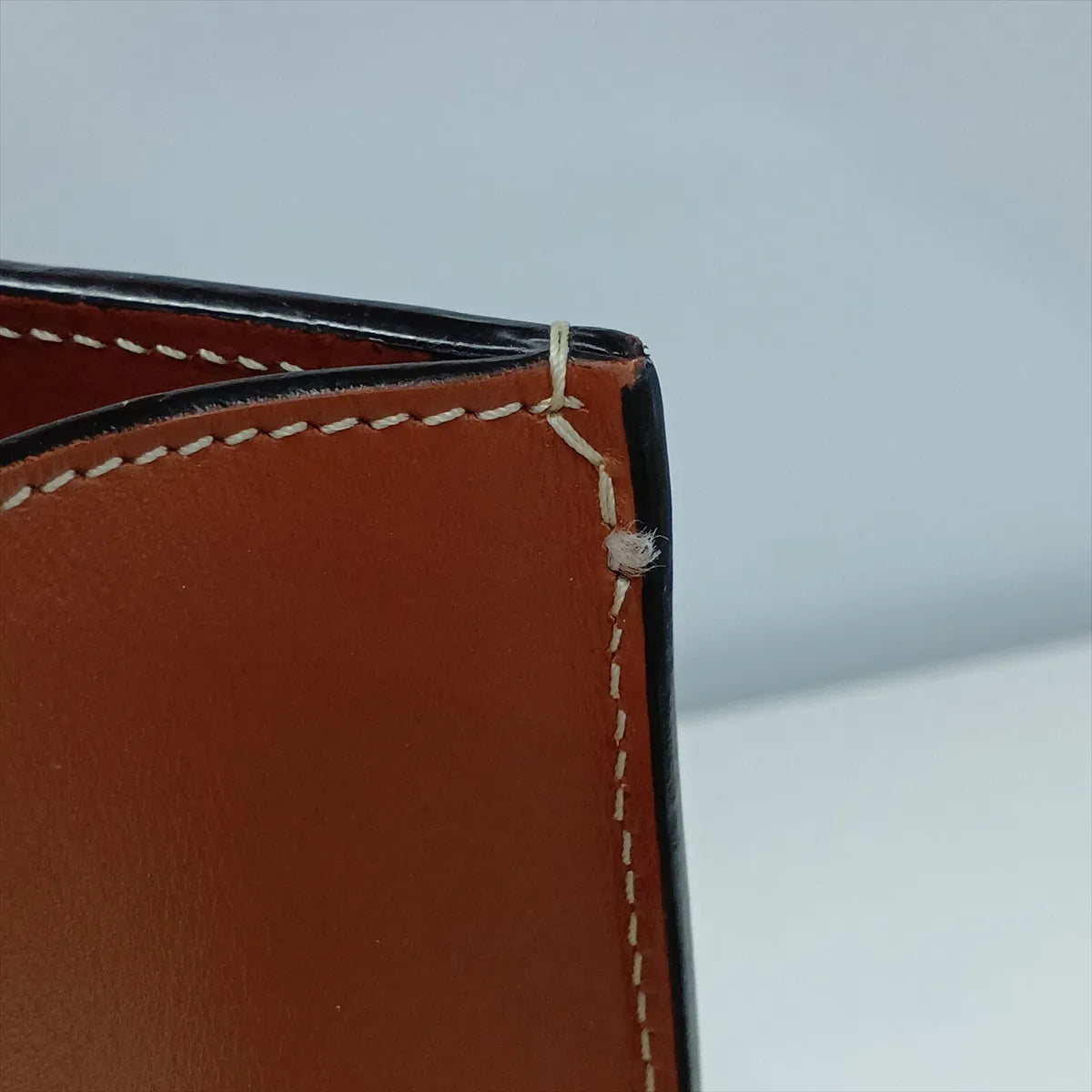 Celine Vertical Cabas Canvas Leather Two-Way Handbag Brown