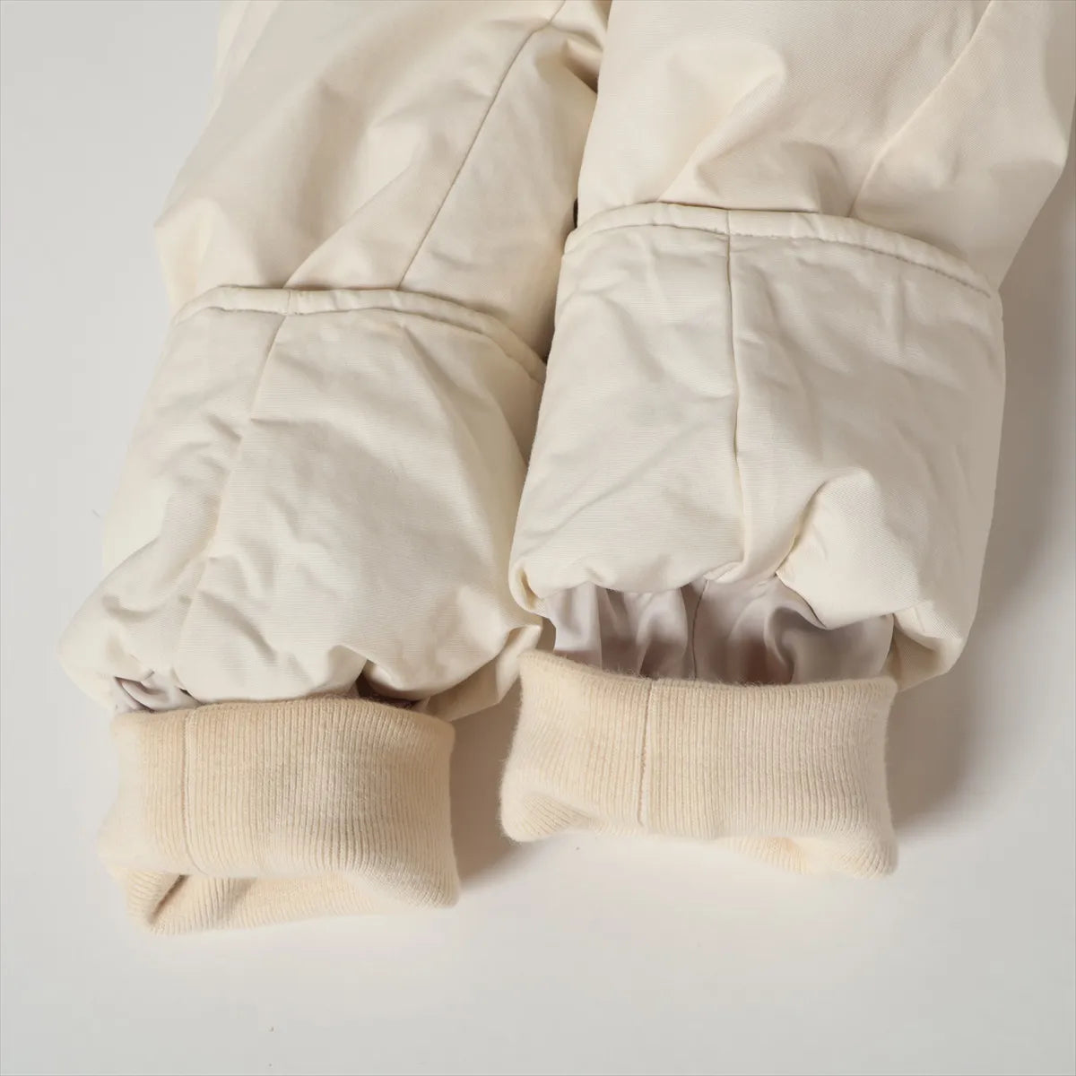 Woolrich Cotton Down Jacket Ivory