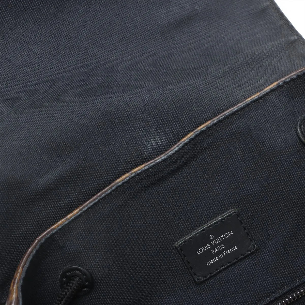 Louis Vuitton Monogram Macassar Christopher MM Brown x Black