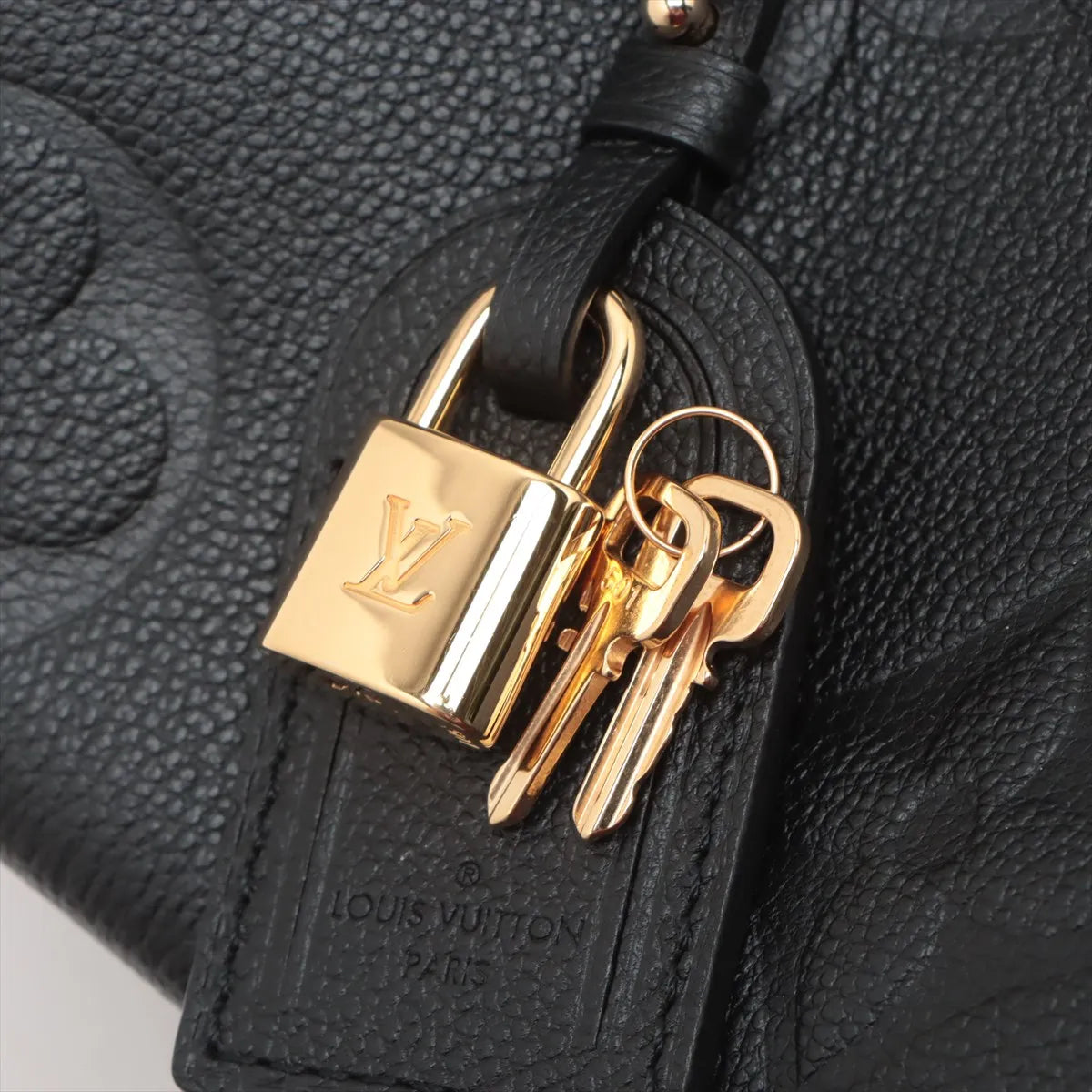Louis Vuitton Monogram Empreinte Grand Palais MM Black
