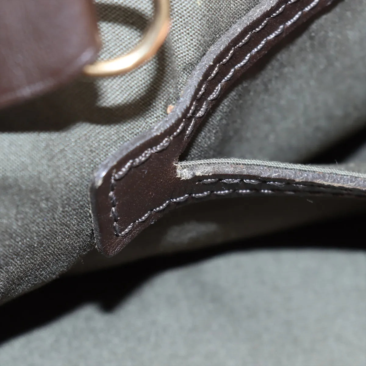 Louis Vuitton Monogram Mini Lin Montsouris GM Army Green