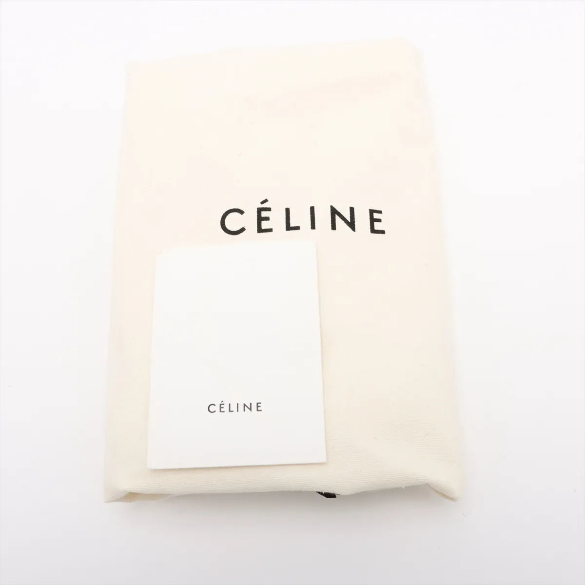 Celine Luggage Micro Shopper Leather Handbag Beige