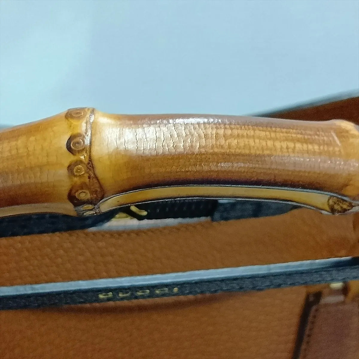 Gucci Bamboo Diana Leather Two-Way Handbag Brown — product photo 18