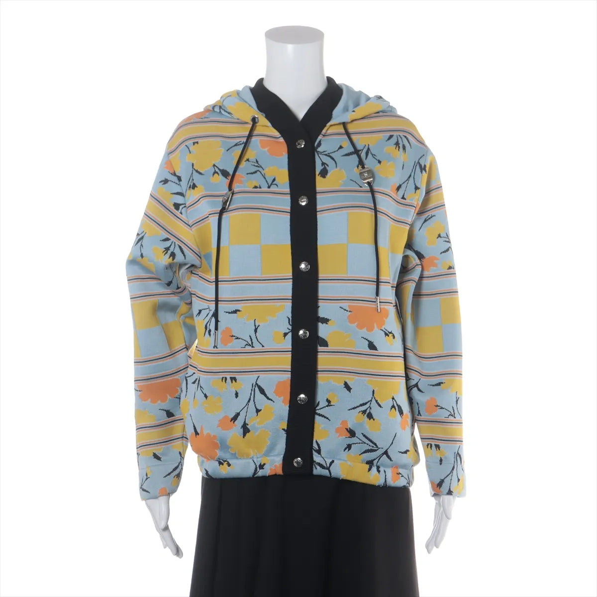 Louis Vuitton Nylon Jacket Light Blue x Yellow — product photo 1