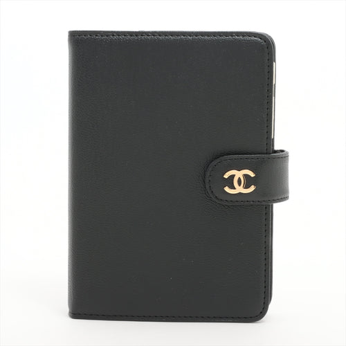Chanel CC Logo Leather Notebook Cover