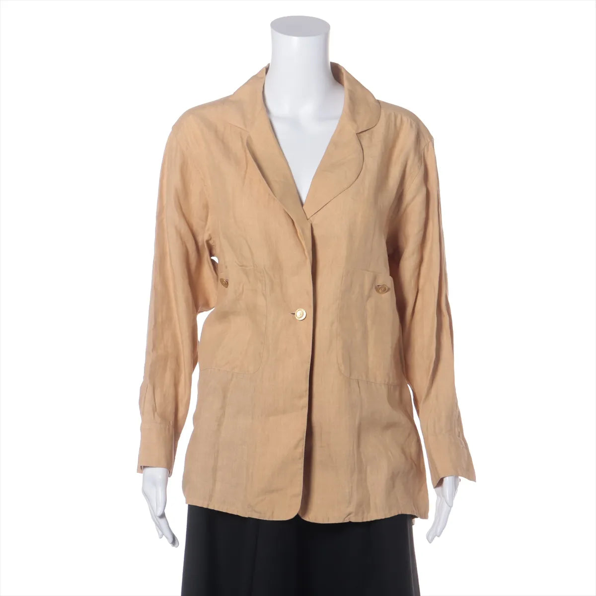 Chanel Tailored Jacket Beige