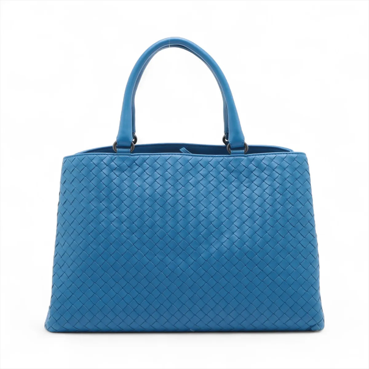 Best Bottega Veneta Intrecciato Leather Handbag Blue