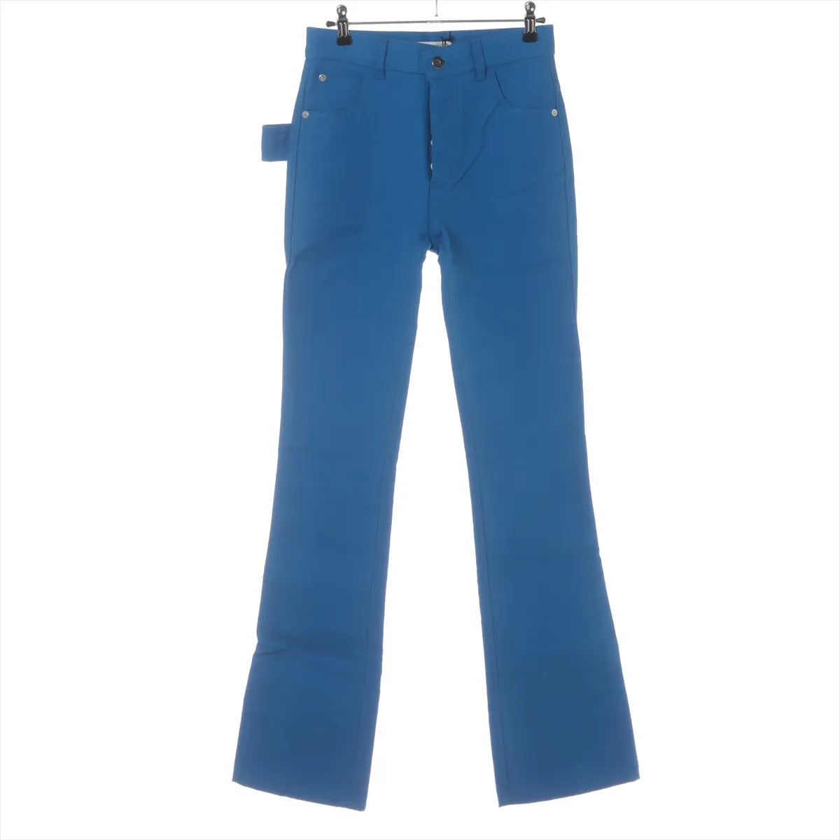 Bottega Veneta Cotton Silk Pants Blue — product photo 1