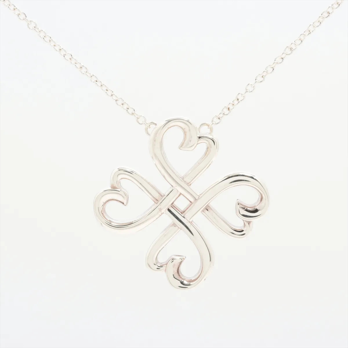 Tiffany & Co. Loving Heart Necklace Silver