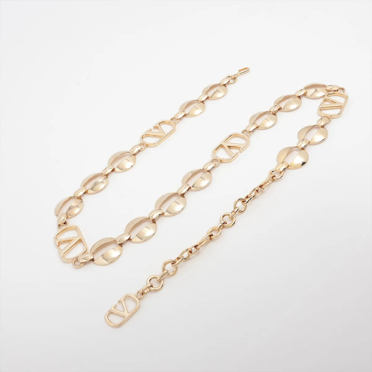 Valentino V Logo Chain Belt