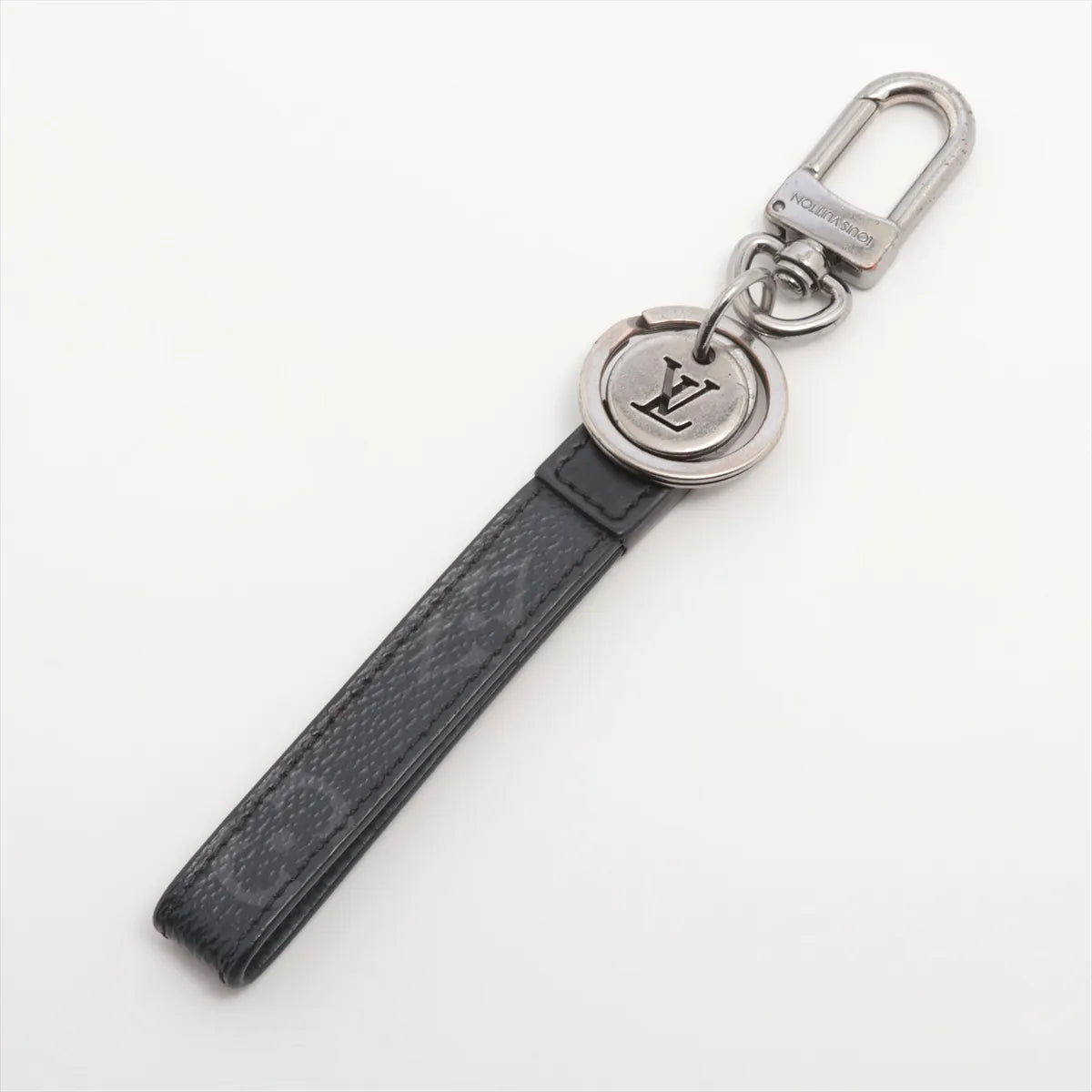 Louis Vuitton Monogram Graphite Slim Dragonne Keyring