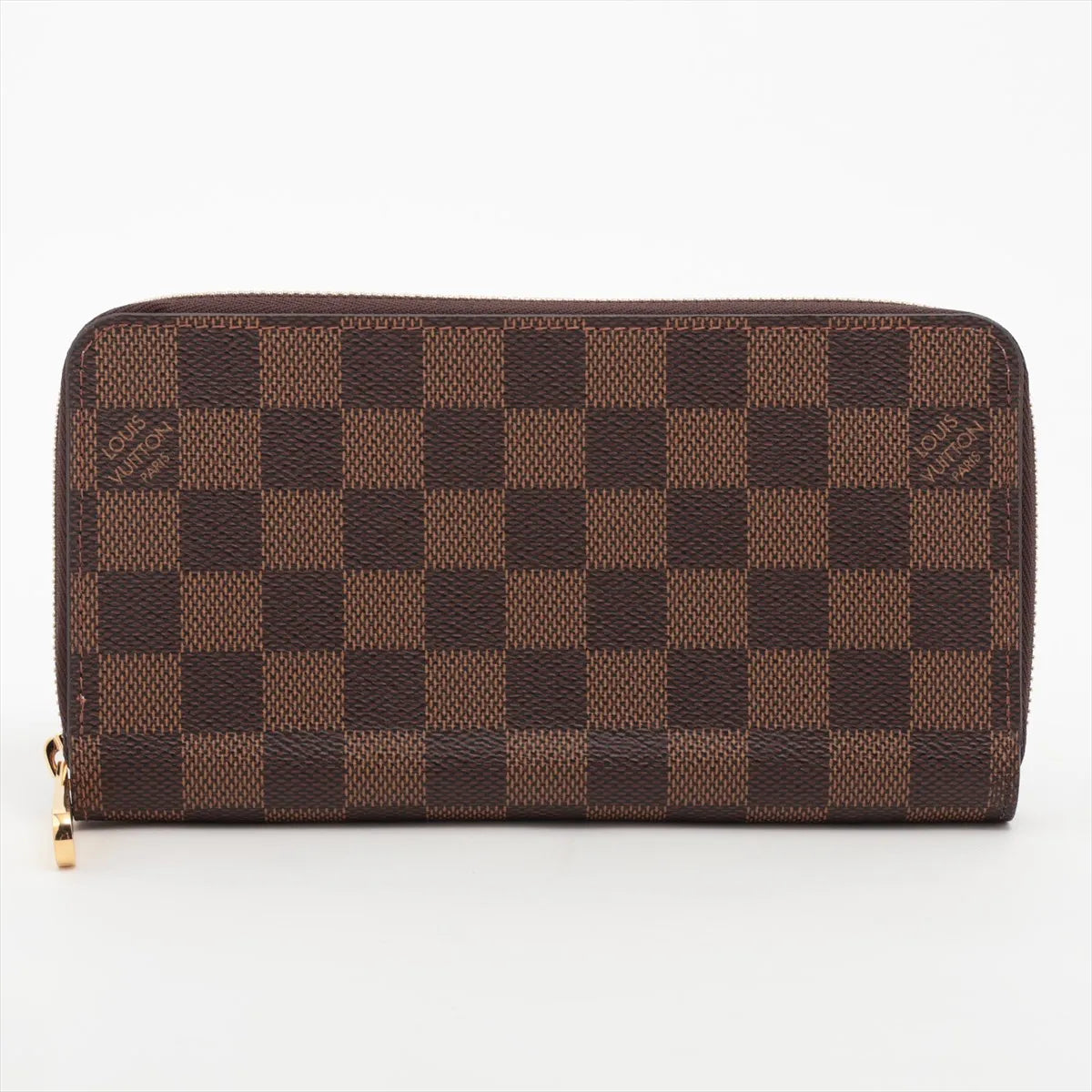 Louis Vuitton Damier Ebene Zippy Wallet Rose Ballerine