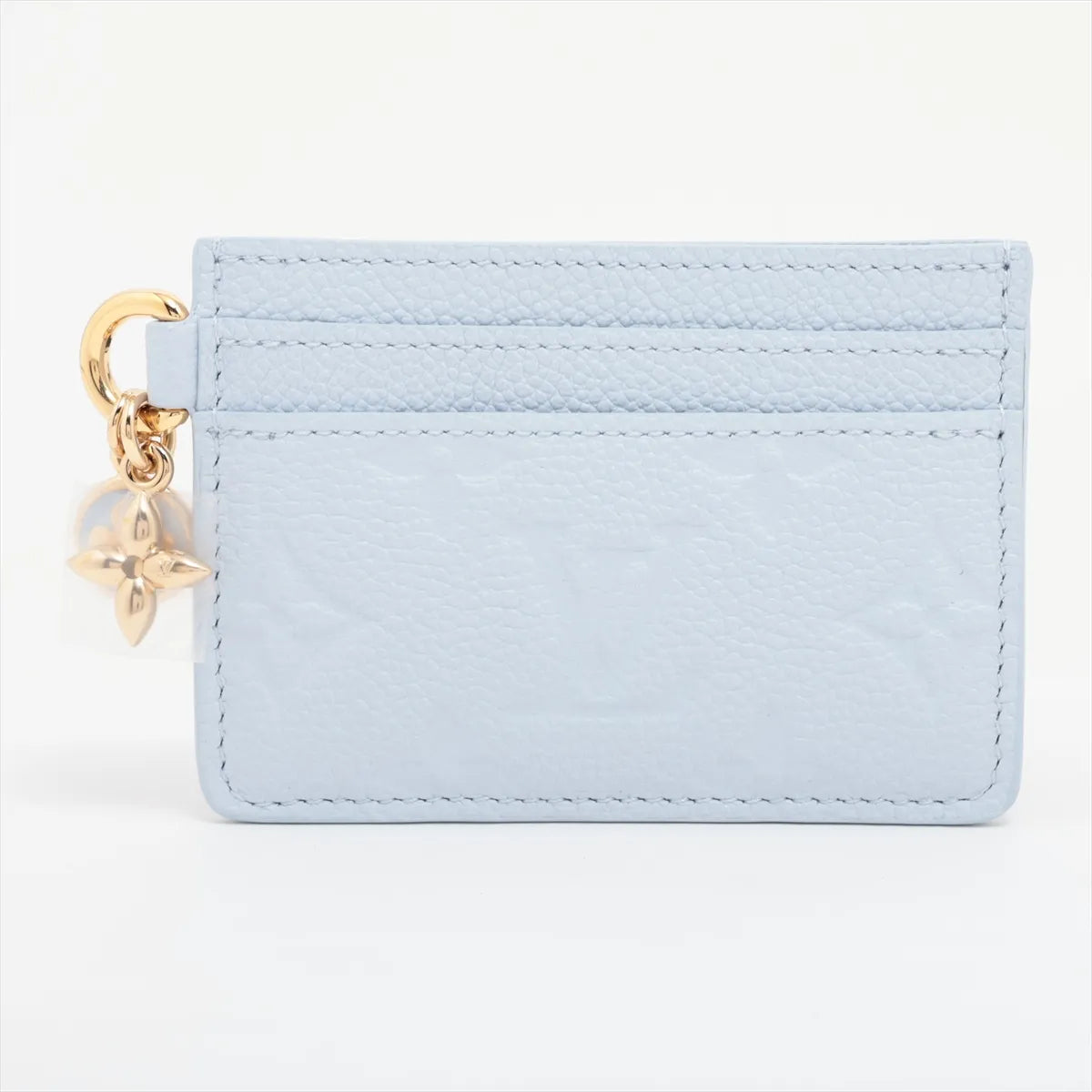 Louis Vuitton Monogram Empreinte LV Charms Card Holder Azur