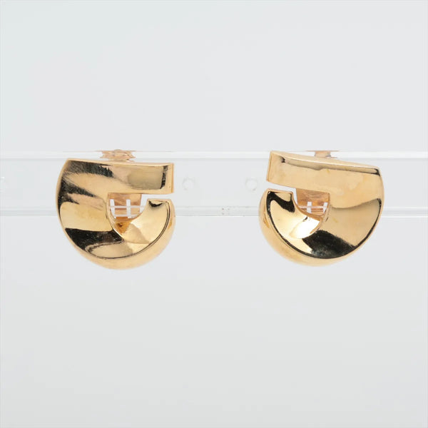 Christian Dior Logo Earrings