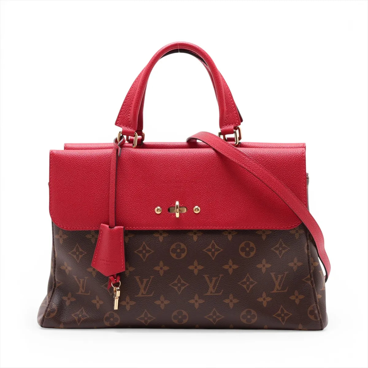 Louis Vuitton Monogram Venus Brown x Red