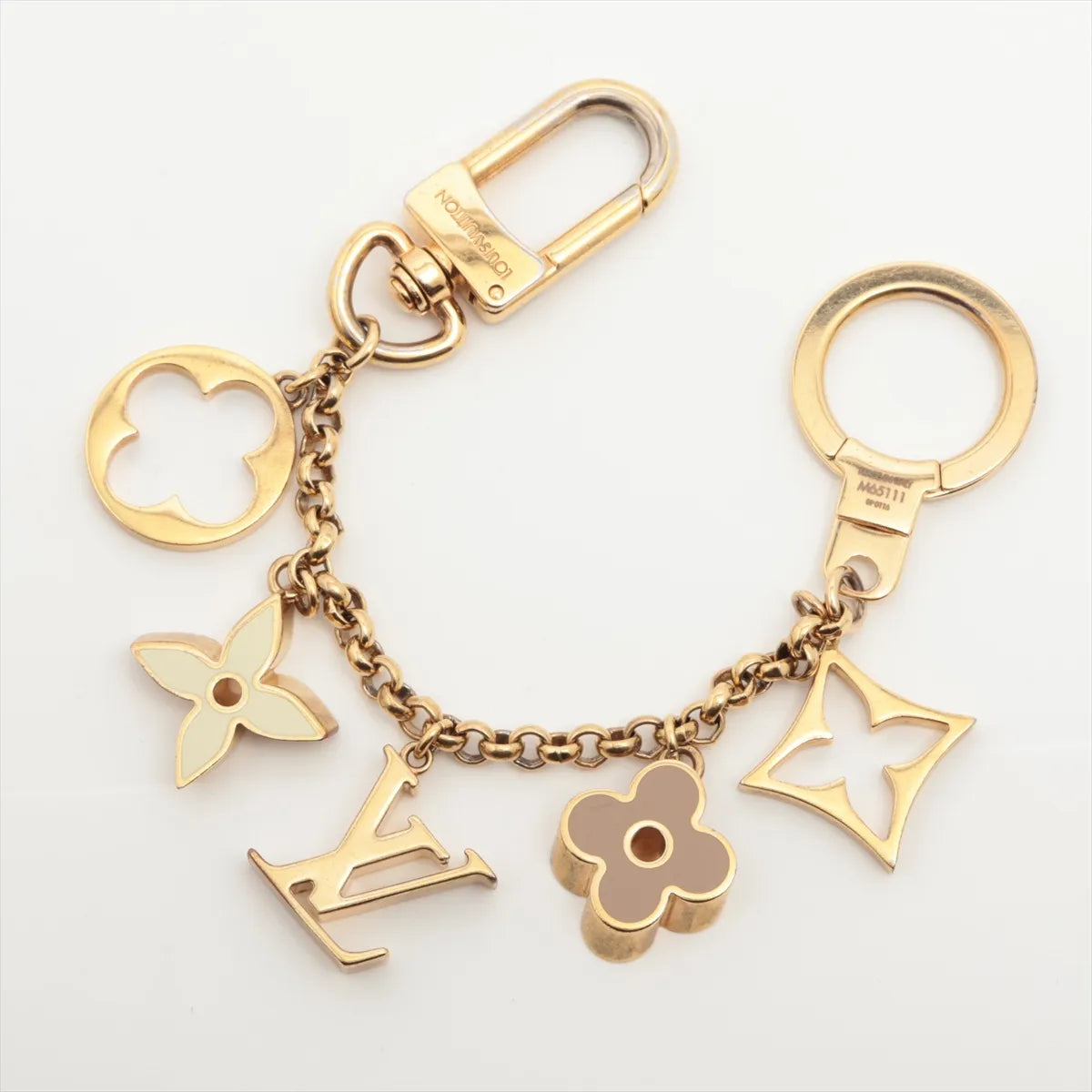 Louis Vuitton Fleur de Monogram Chain Bag Charm