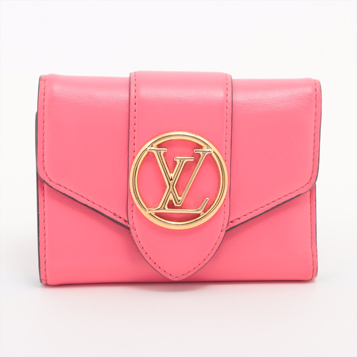 Louis Vuitton LV Pont Neuf Compact Wallet Pink x Blue