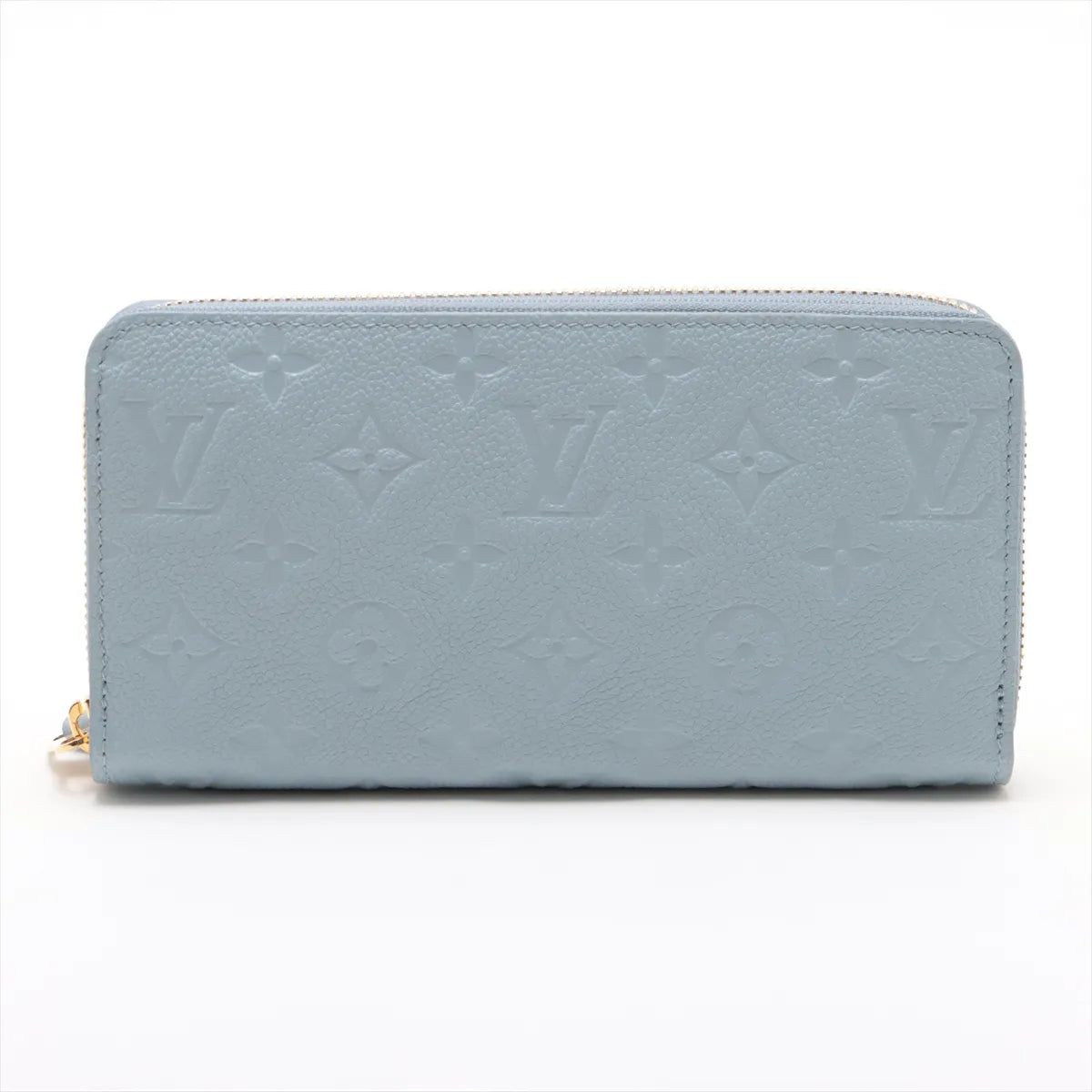 Louis Vuitton Monogram Empreinte Zippy Wallet Washed Blue