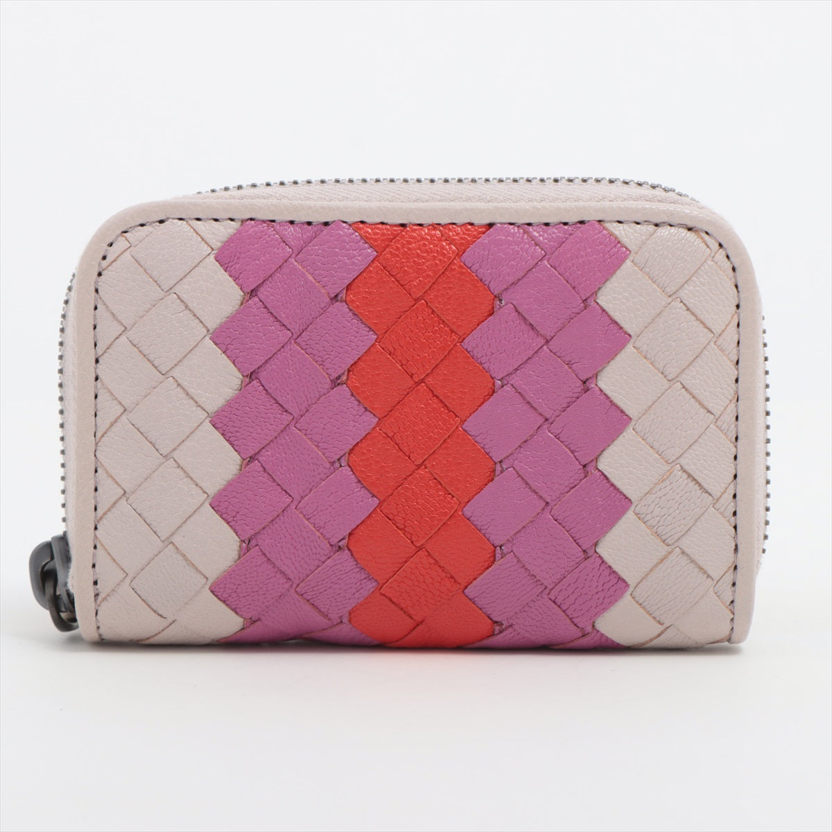 Best Bottega Veneta Intrecciato Leather Coin Purse Multicolor