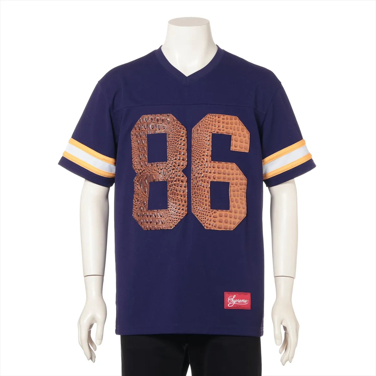 Supreme Polyester Football Jersey T-shirt Purple | Redo Luxury