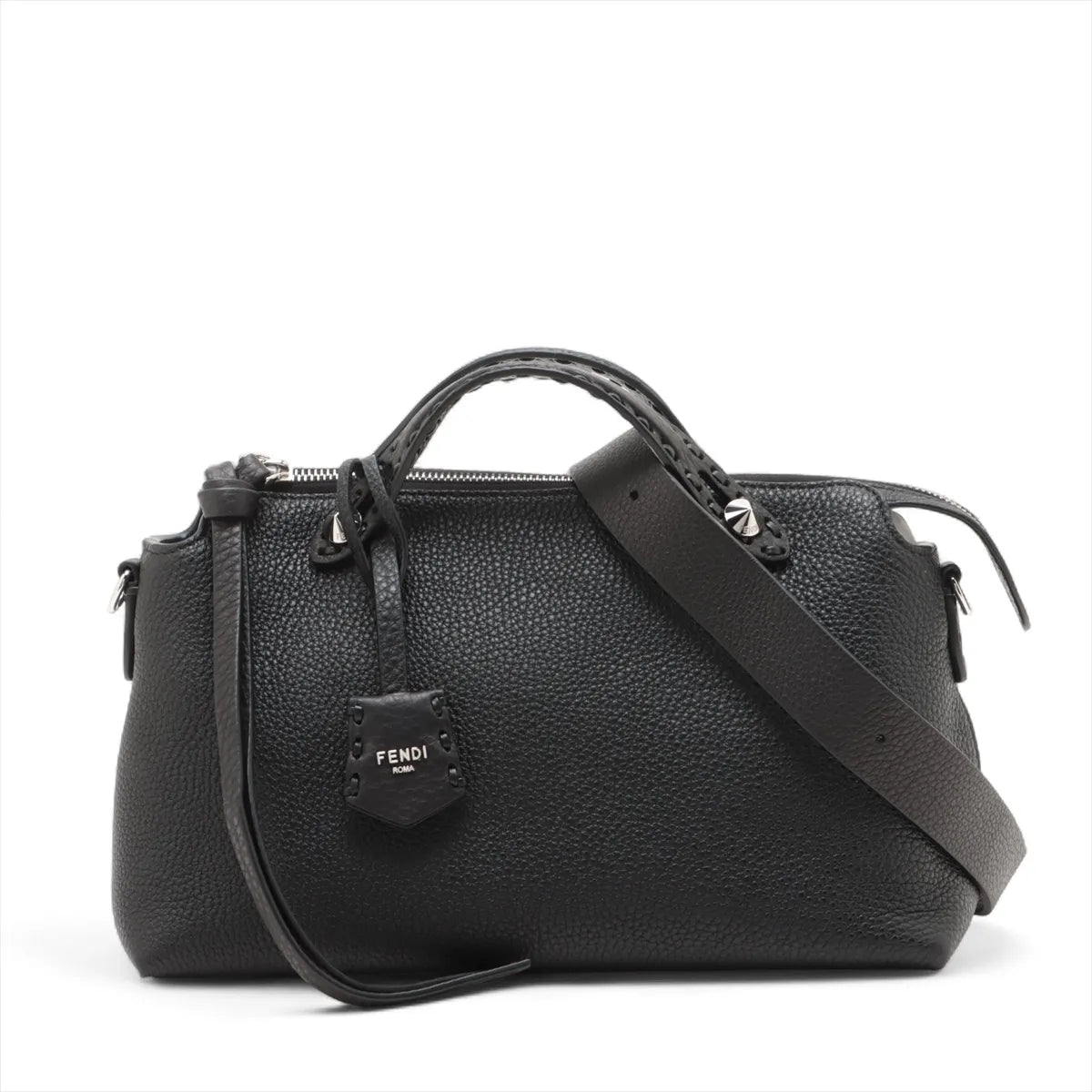 Fendi By The Way Selleria Medium Shoulder Bag Black