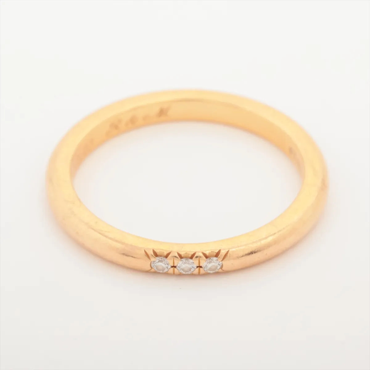 Tiffany & Co. Classic Band Diamond Ring Gold
