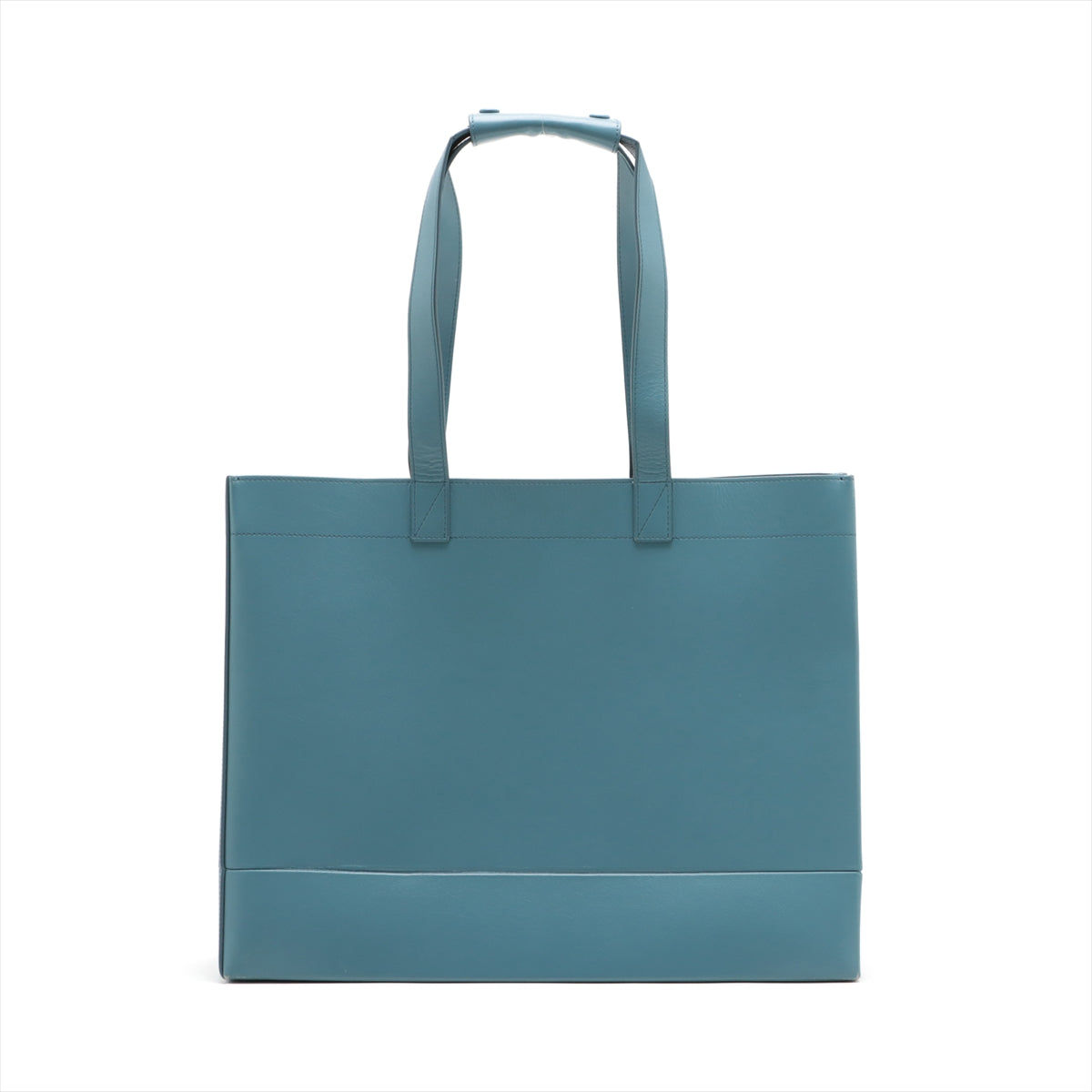 #1 Christian Dior x Shawn Stussy Logo Leather Tote Bag Blue