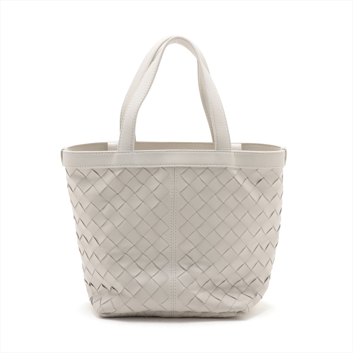 Bottega Veneta Intrecciato Leather Handbag White * PREORDER *