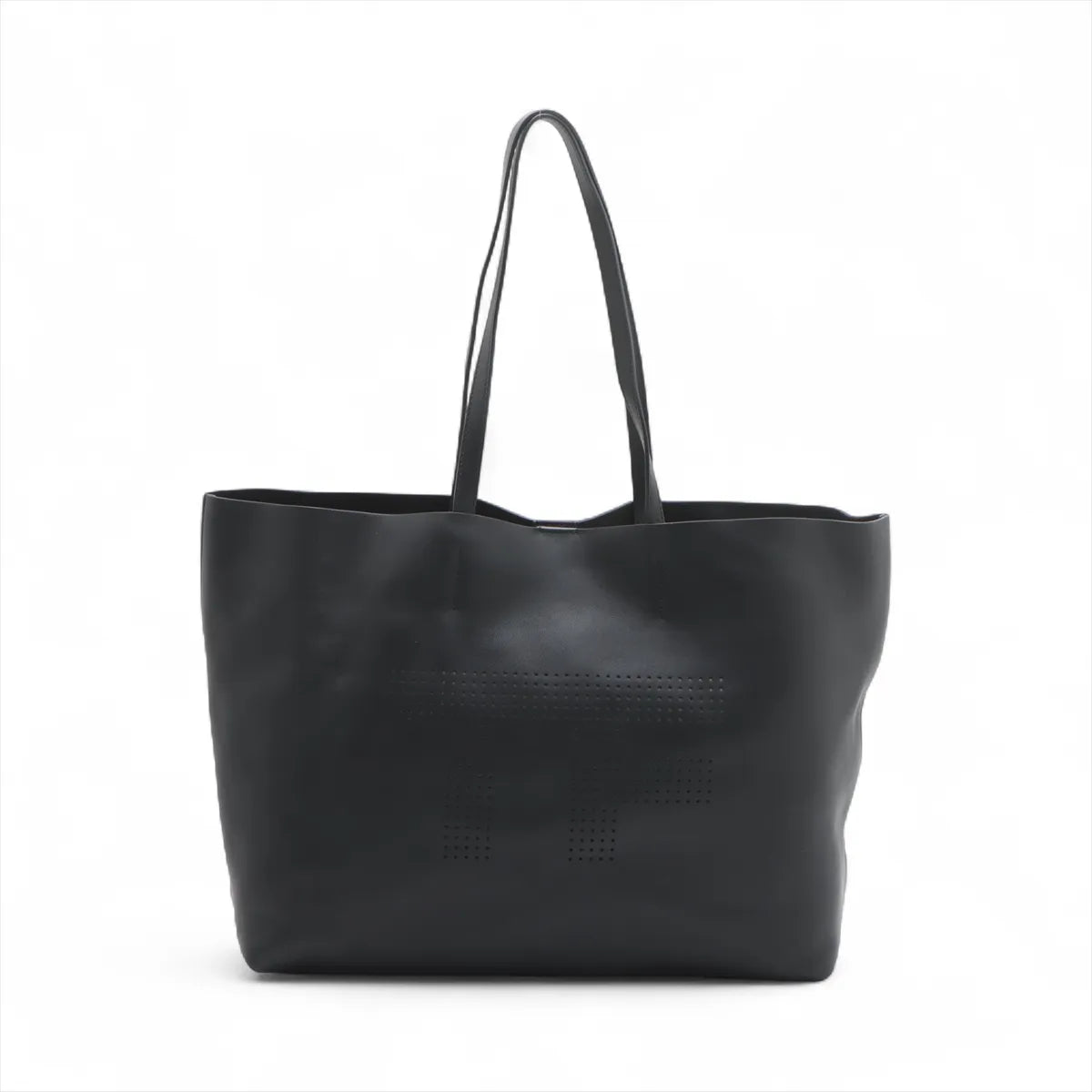 Tom Ford Leather Tote Bag Black