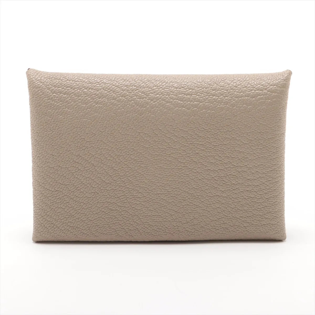 Hermès Calvi Card Holder Greige