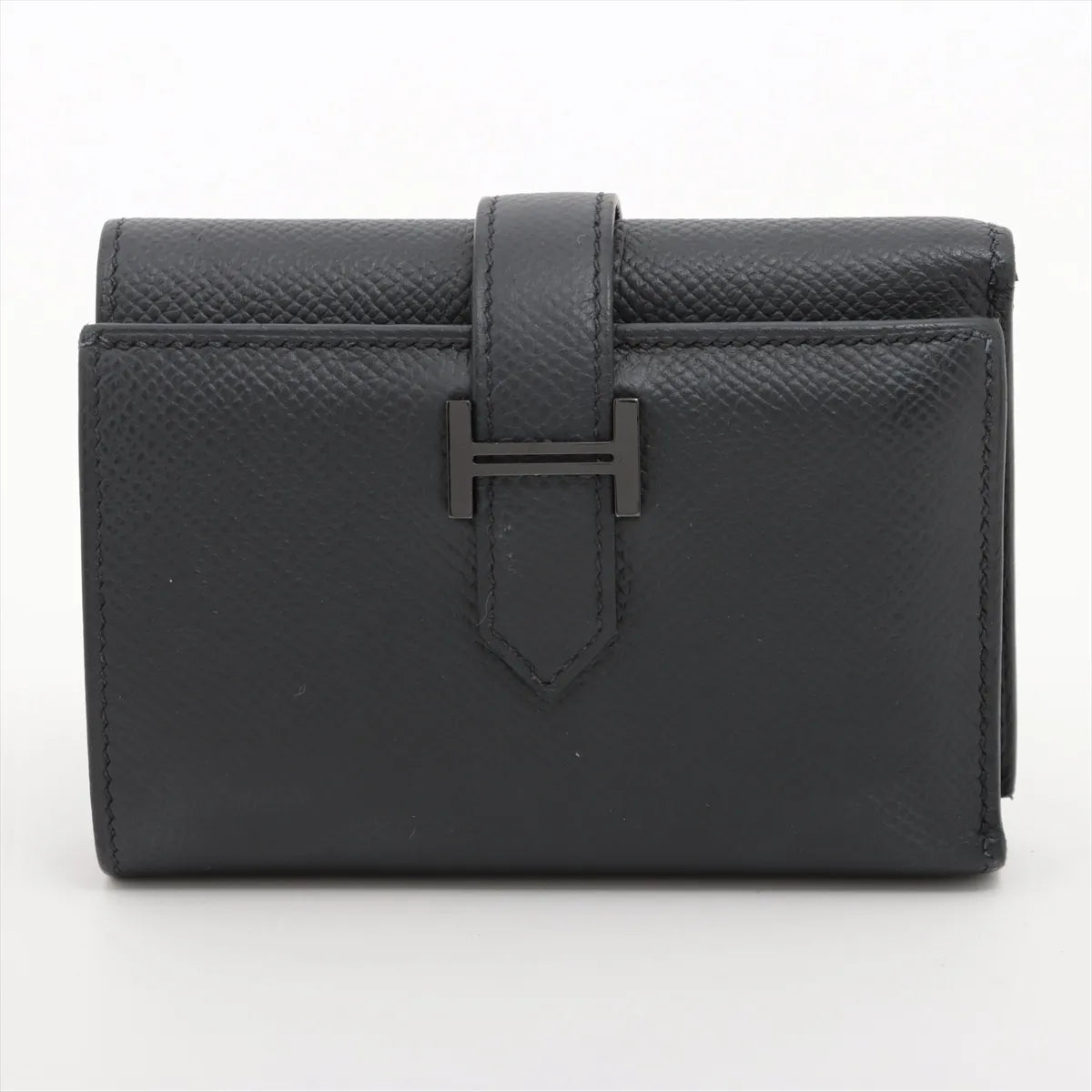 Hermès Bearn Veau Epsom Compact Wallet Black *PREORDER*