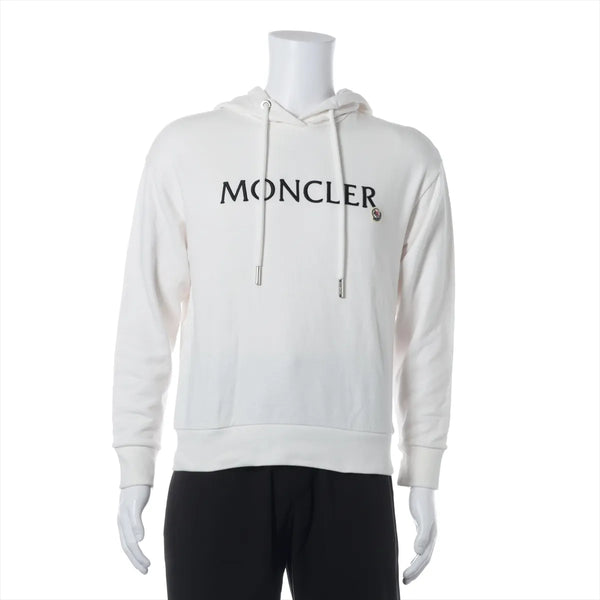 Moncler Cotton Hoodie White