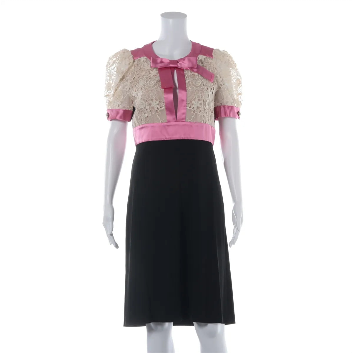 Gucci Ribbon Rayon x Polyurethane Dress Multicolor — product photo 1