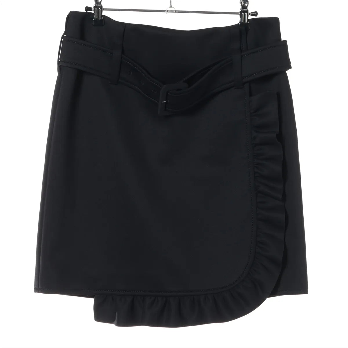 Prada Polyester Belt Skirt Black — product photo 1