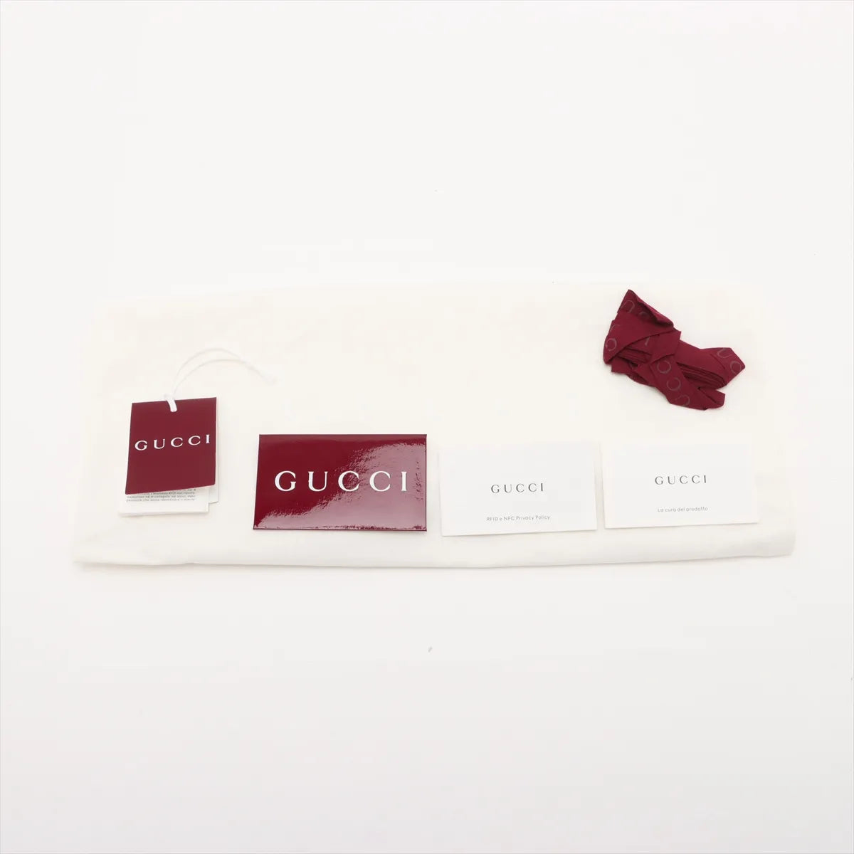 Gucci GG Milano Leather Two-Way Shoulder Bag White