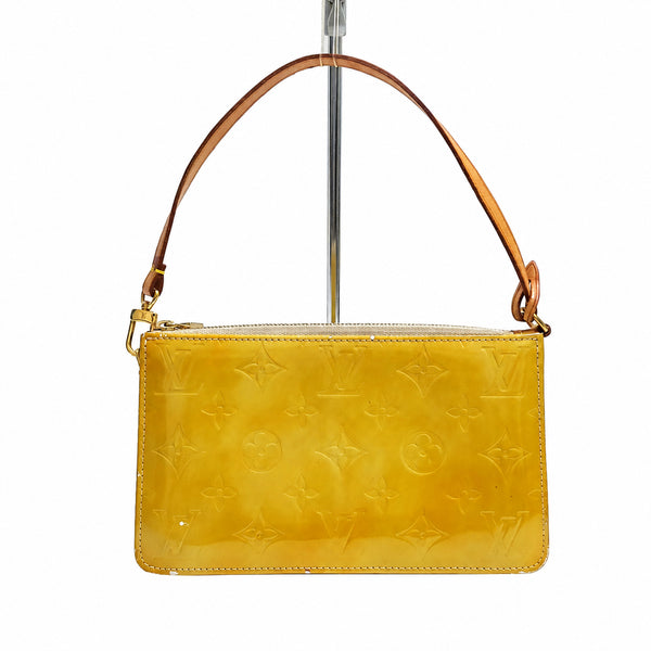 Louis Vuitton Yellow Vernis Lexington Pouch