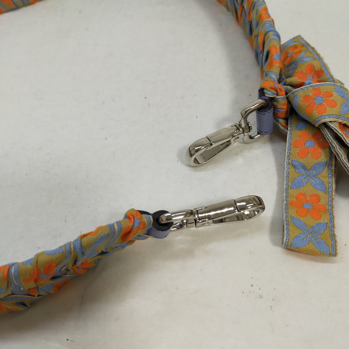 Fendi Multicolor Woven Bag Strap — detail 5