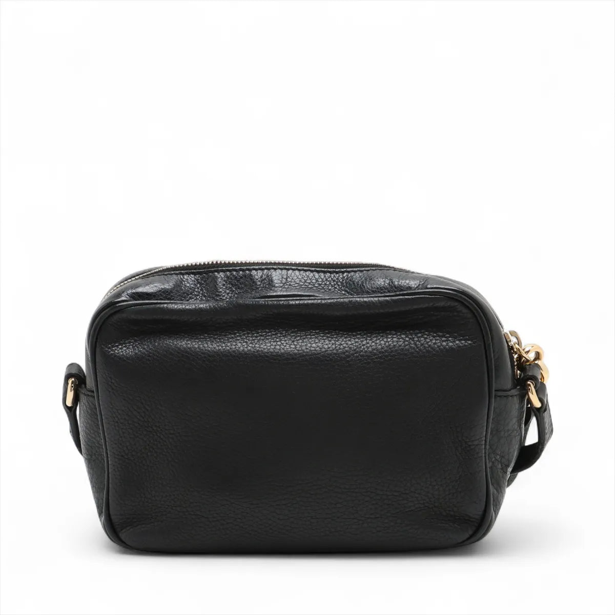 Gucci Soho Leather Shoulder Bag Black