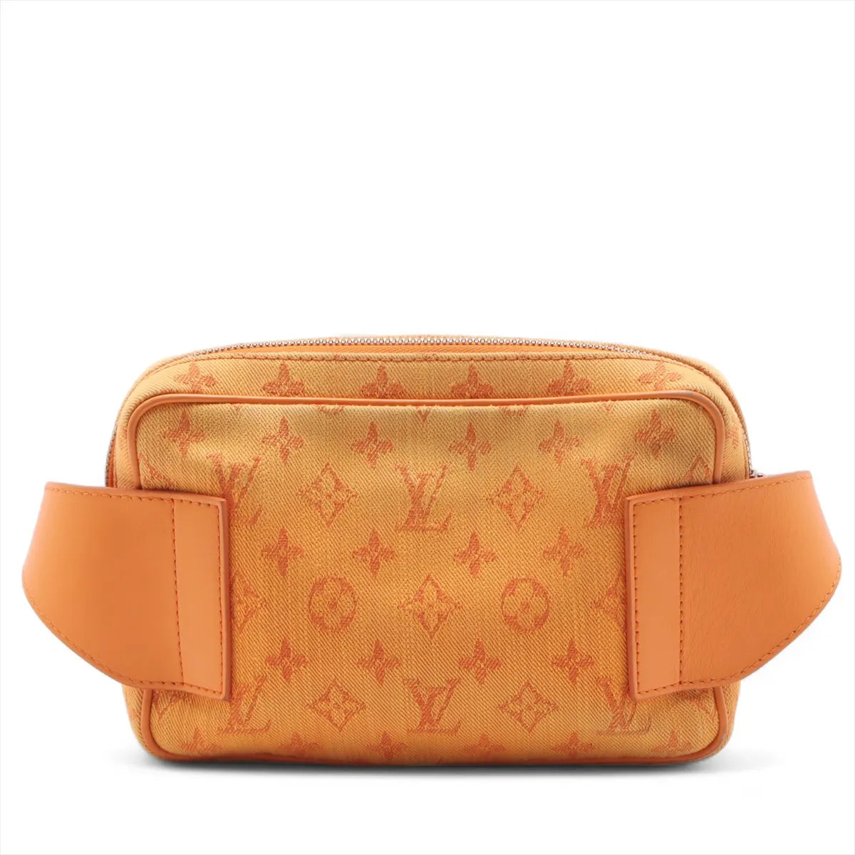 Louis Vuitton Monogram Denim Outdoor Bumbag Orange