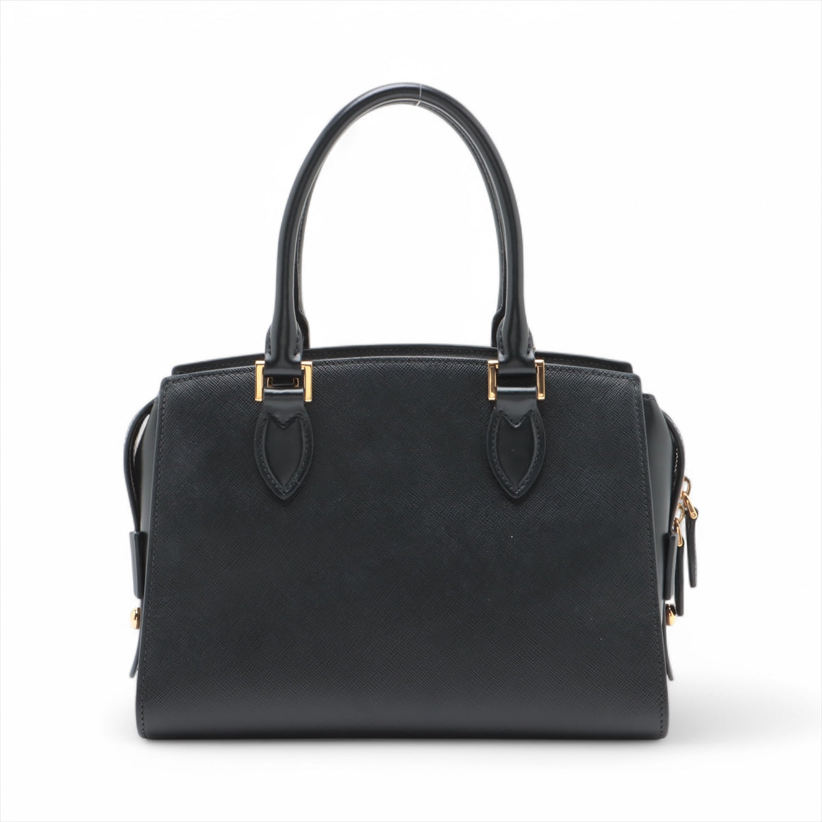 Prada Saffiano Leather Handbag Black