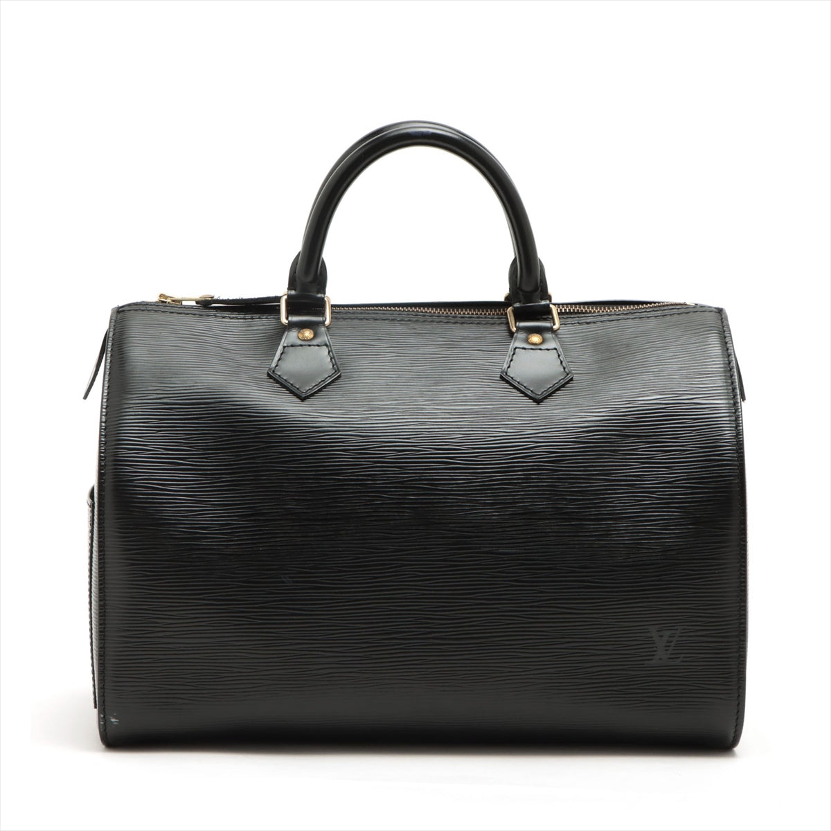 LOUIS VUITTON Epi Leather Black Speedy 30 HandBag