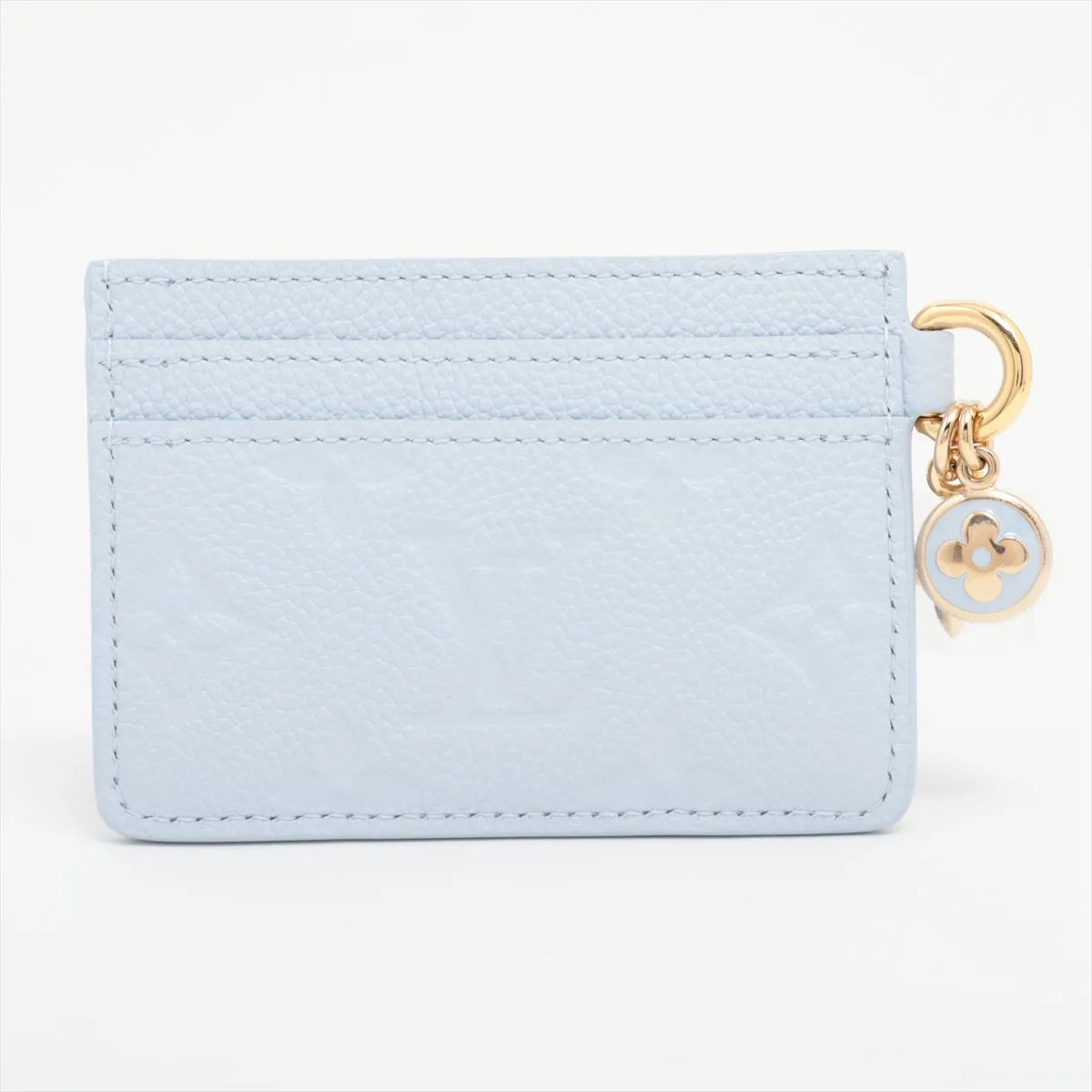 Louis Vuitton Monogram Empreinte LV Charms Card Holder Azur