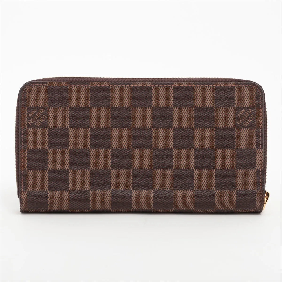 Louis Vuitton Damier Ebene Zippy Wallet Rose Ballerine
